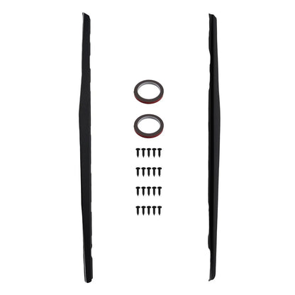 Black Side Skirts Extension for Chevy Camaro SS LS LT (2010–2015)