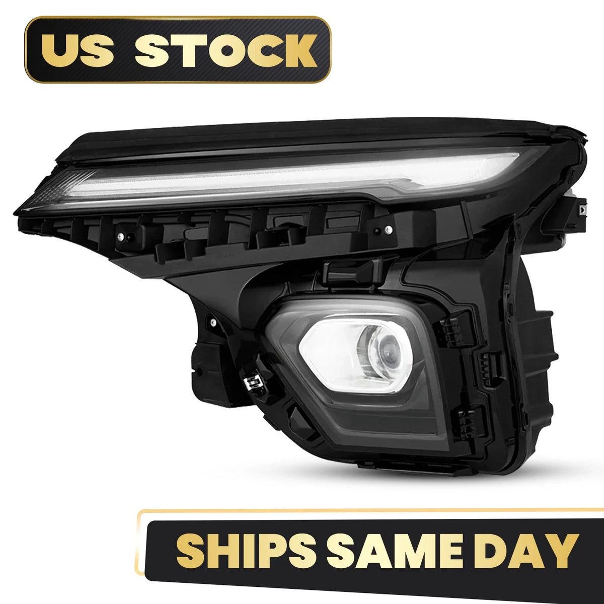 Full LED Headlight Lamp Projector Left Driver for Chevy Trailblazer (2024–2026)
