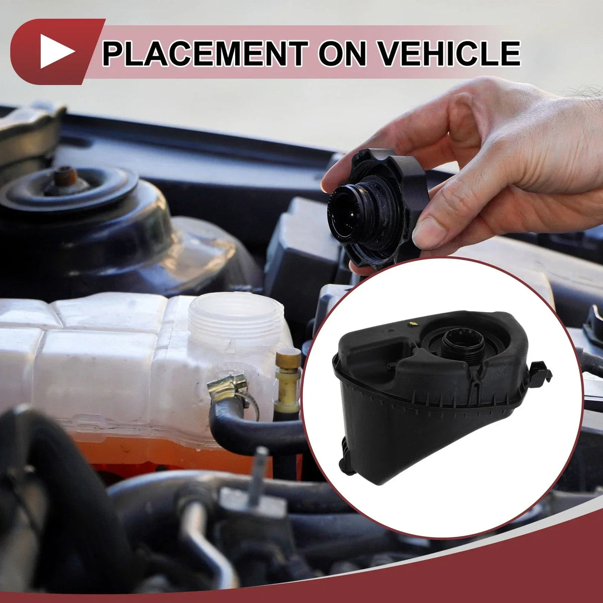 Overflow Tank for Coolant Expansion - BMW G30 G32 G12