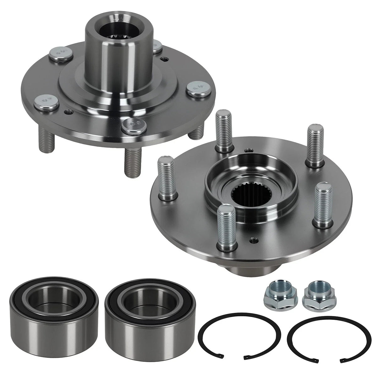 Wheel Hub Bearing Assembly Front Left & Right for Acura TL (2004–2008) & Honda Element (2003–2011)