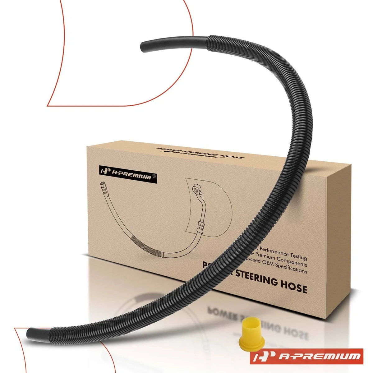Power Steering Return Line Hose for Chevy GMC Sierra 1500 (2007–2013)