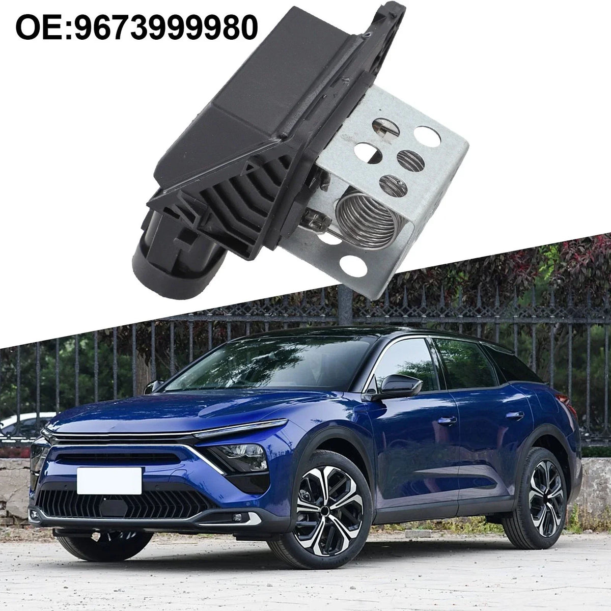 Radiator Fan Relay Resistor - Citroën DS4 DS5 C4 Fitment