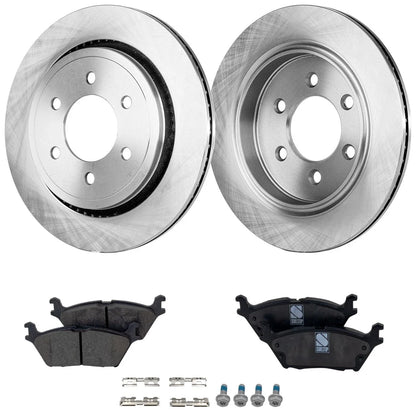 Brake Pad and Disc Kit for Ford F-150 (2015 to 2017)