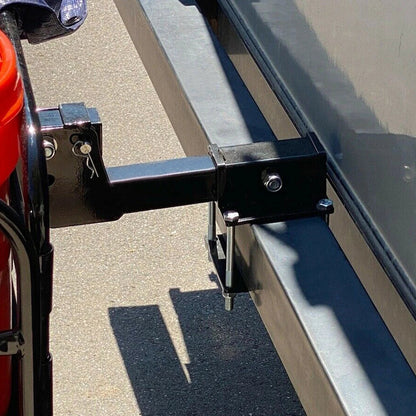 RV Bumper Receiver Adapter - 4'' Square for 2'' Hitch (2010–2023)
