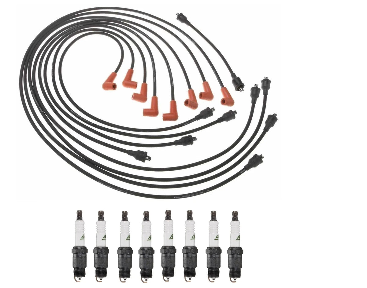 Professional Ignition Wire Set & 8 ACDelco Spark Plugs for Chevy Impala (2000–2005)