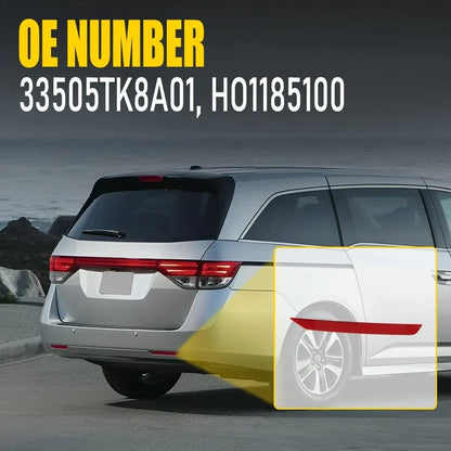 Right Passenger Side Rear Bumper Reflector Light for Honda Odyssey (2014–2017)