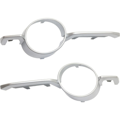 Fog Light Trim for BMW X6 (2008–2014) Set of 2 LH RH Primed