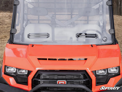 Vented Full Windshield for Gravely Atlas JSV - Scratch Resistant (2023+)