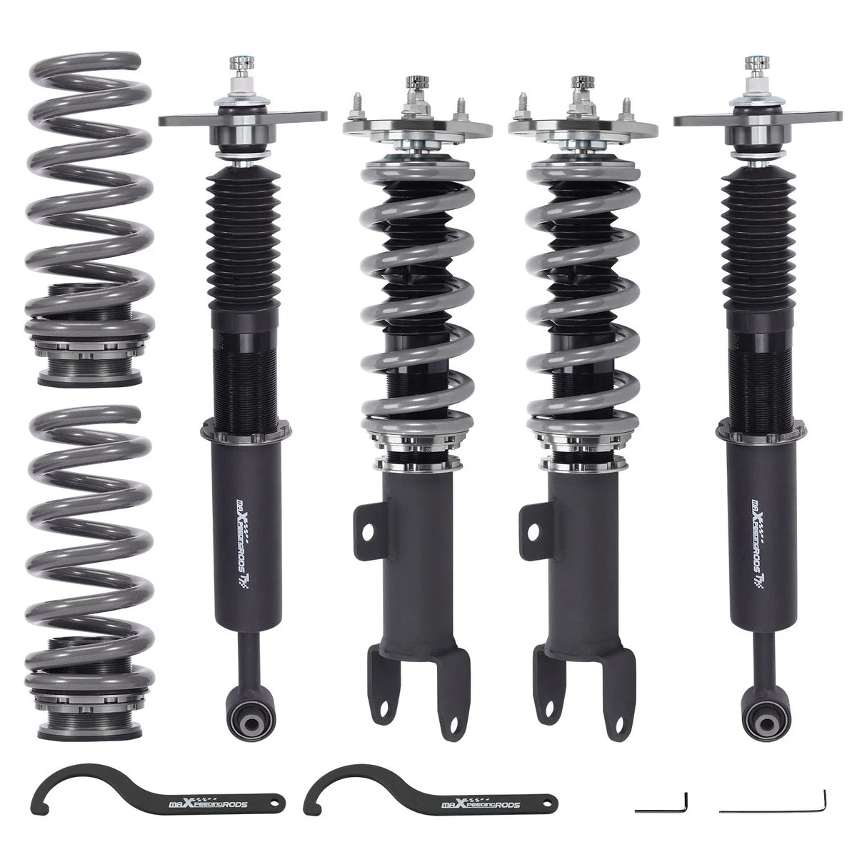Coilovers Kit with 24-Way Adjustable Damping for Dodge Charger Challenger (2011–2022)