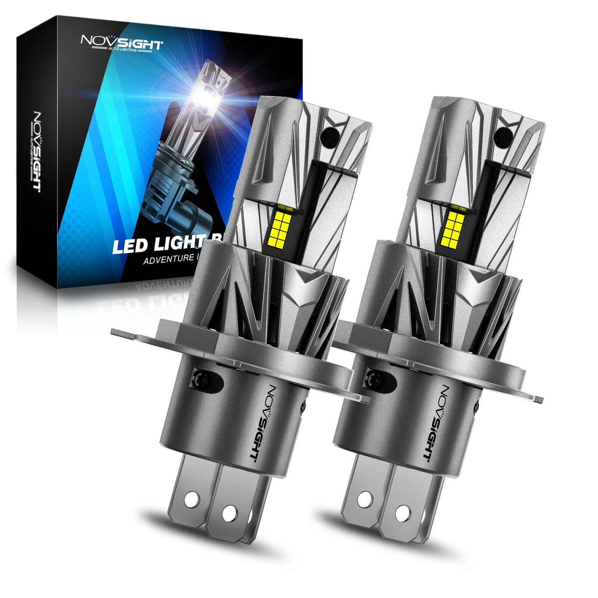 LED Headlight Bulbs H4 for Novsight - Canbus Ready
