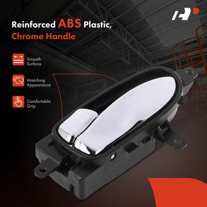 Left Chrome Interior Door Handle for Altima Maxima Nissan 2007–2020