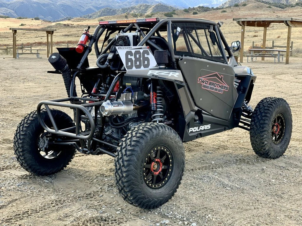 Trinity Black Stage 5 Stinger Exhaust Pipe for Polaris RZR XP Turbo (2014–2023)