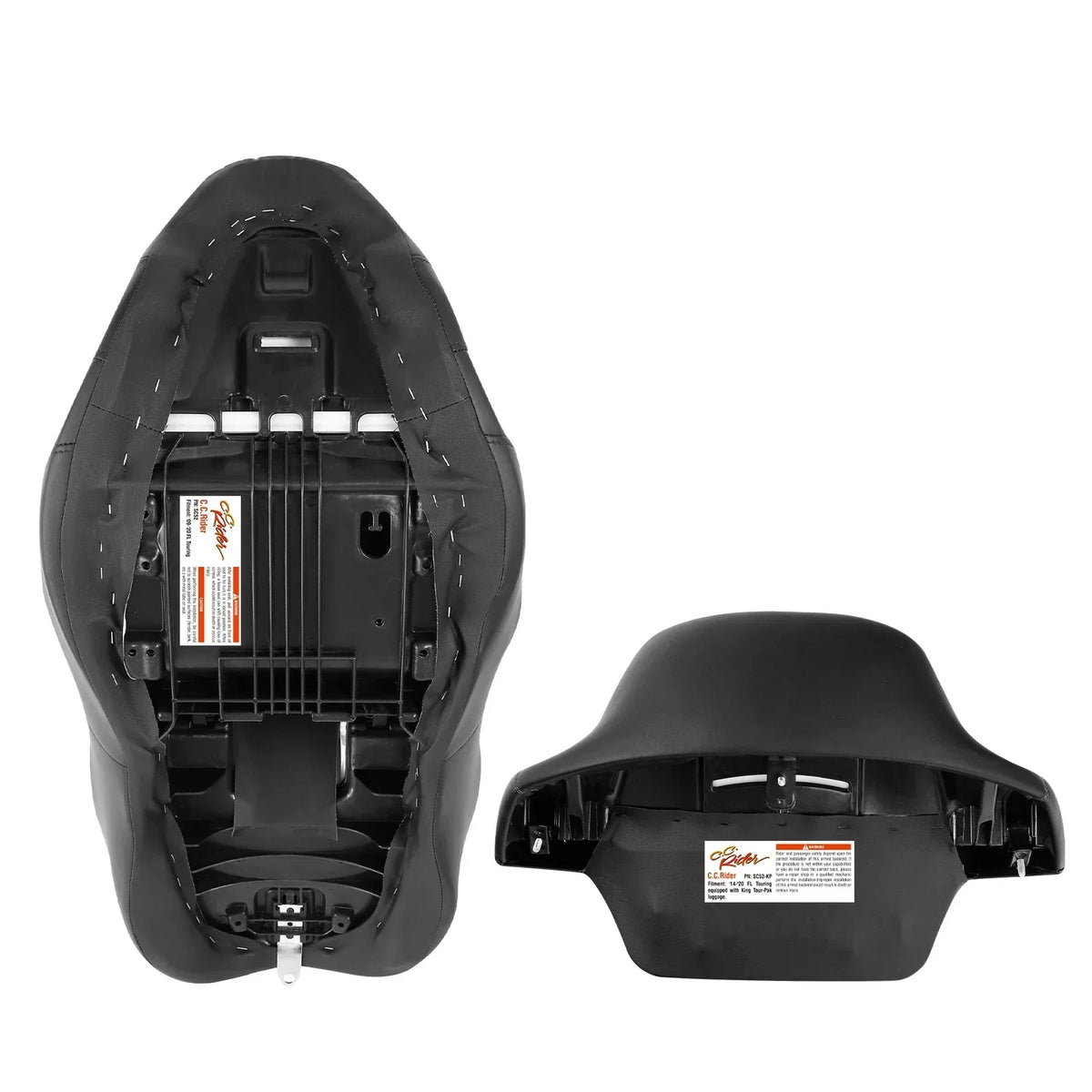 Backrest Pad for Rider Seat on Harley Electra Street Glide 2014-2023