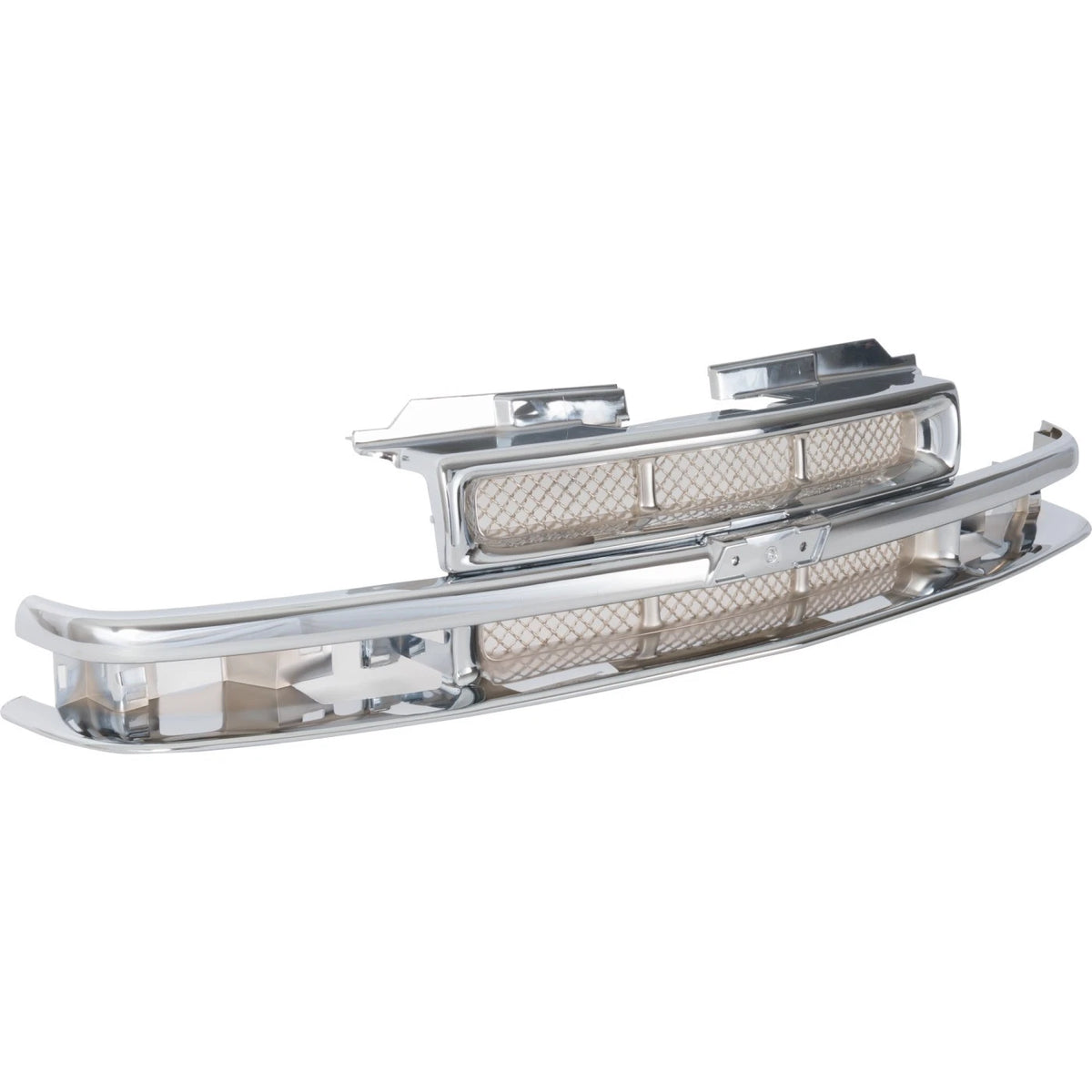 Grille for Chevrolet S10 Blazer (1998–2005) Chrome Plastic