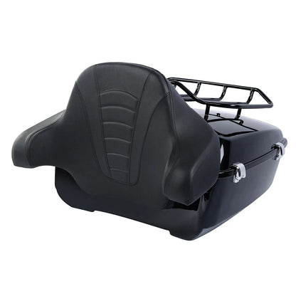 Trunk Backrest Rack Mount for Harley Electra Glide, Street Glide (2009–2013)