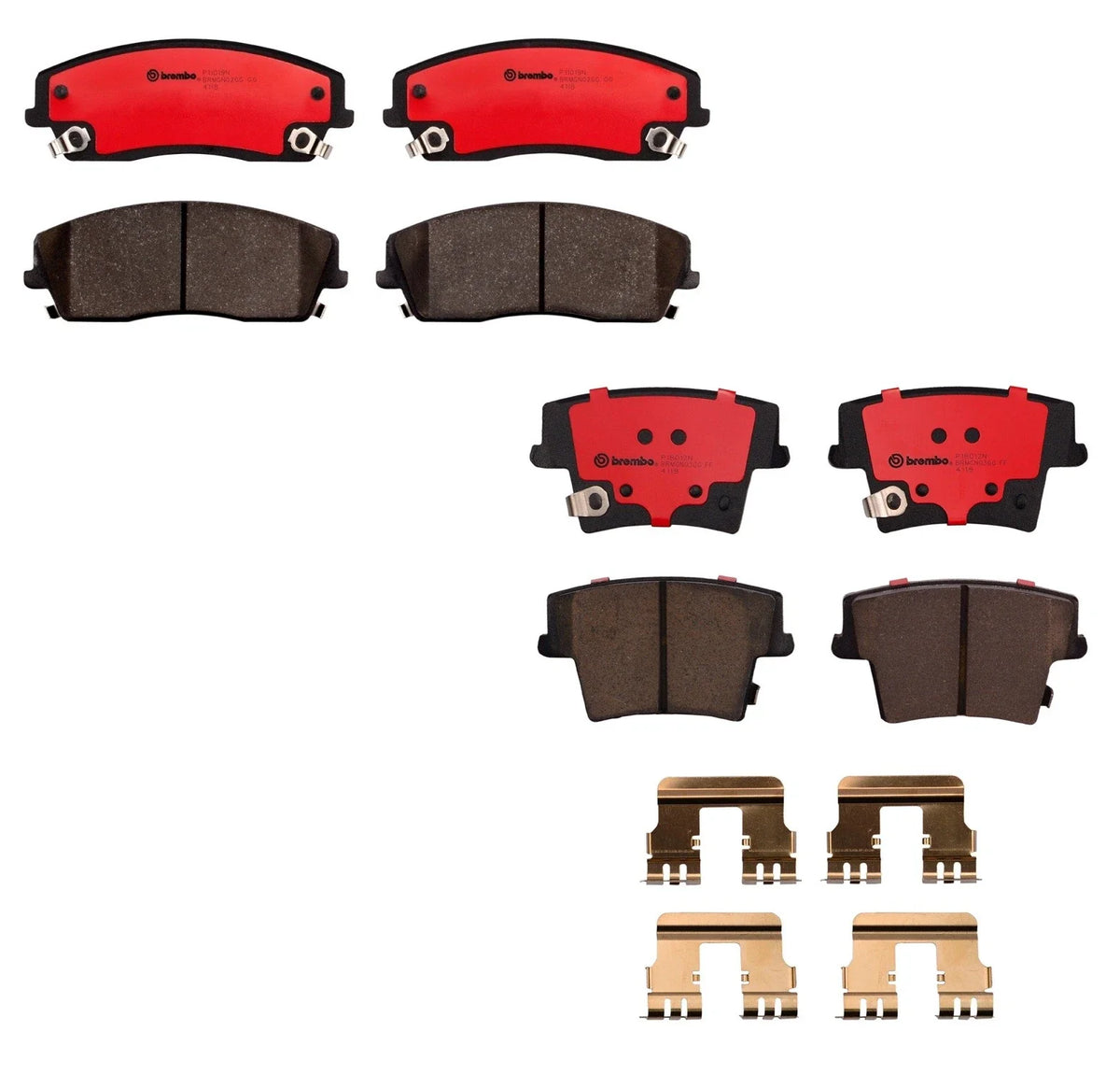Brembo Brake Pads Set for Chrysler 300 Dodge Charger Magnum (2005–2010)