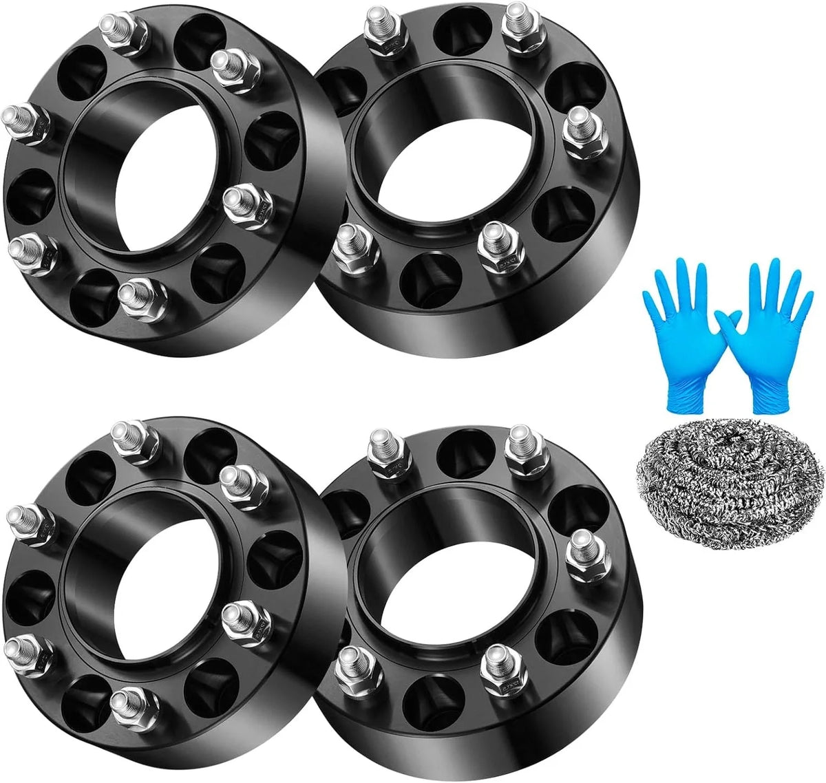 Hub Centric 2in Wheel Spacers Set of 4 for 2015-2018 Ford Ranger 6x5.5