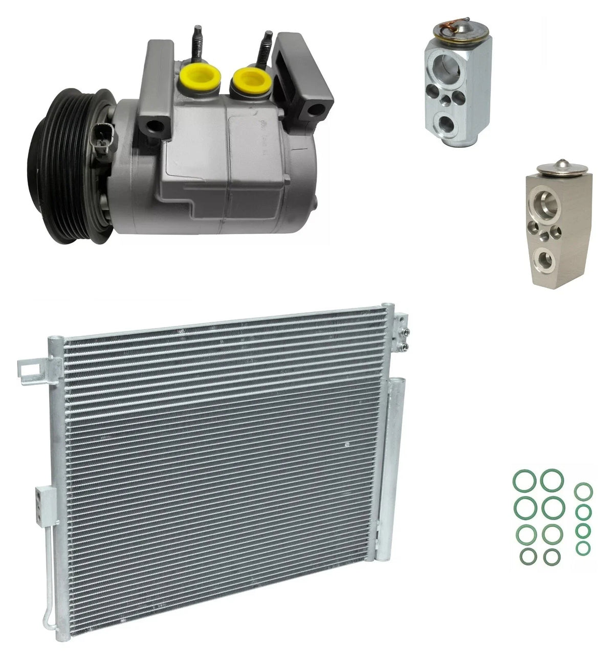 A C Compressor Kit With Condenser for Dodge Durango 3.6L (2011–2014)