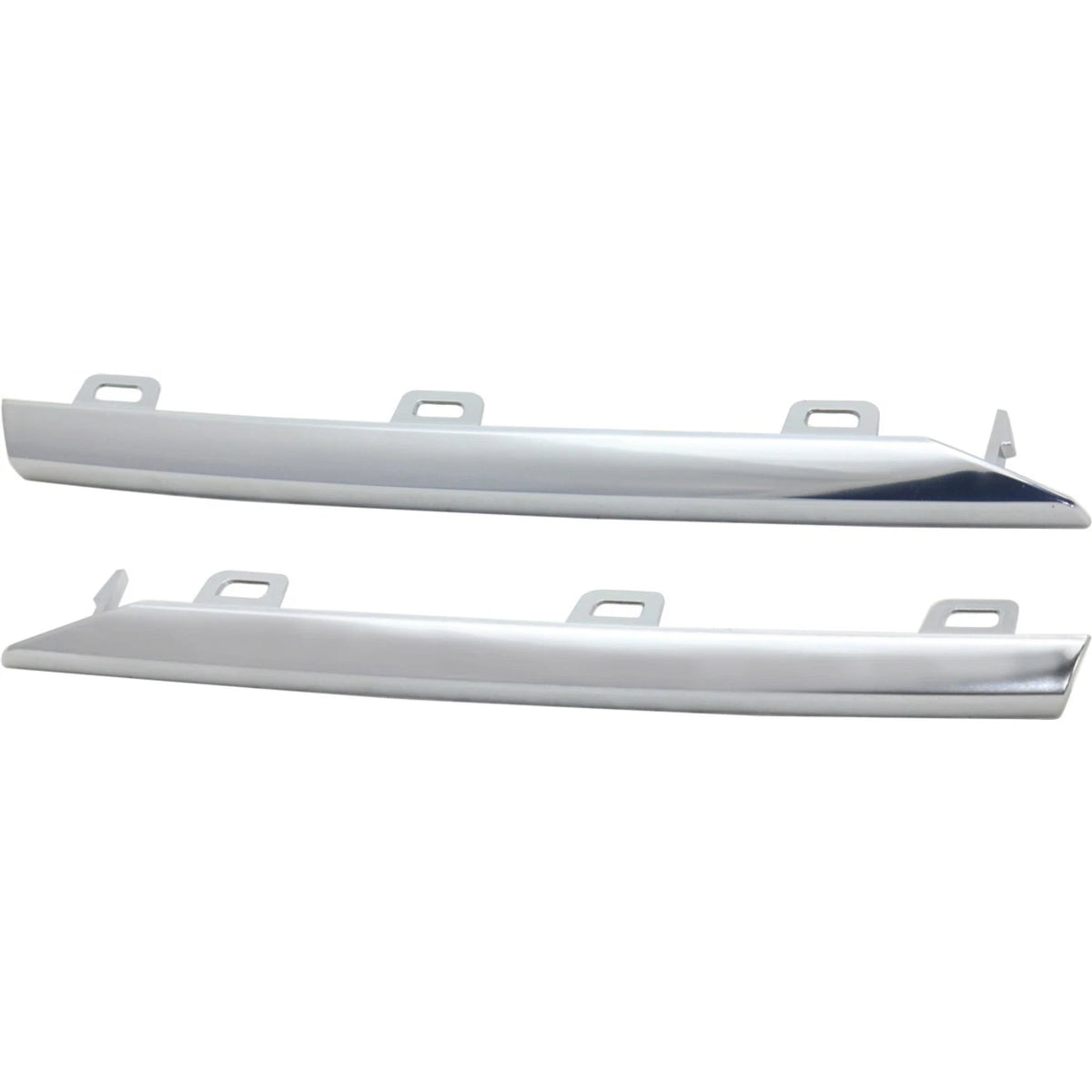 Fog Light Trim Set of 2 for Cadillac ATS (2013–2014) LH RH Satin Nickel