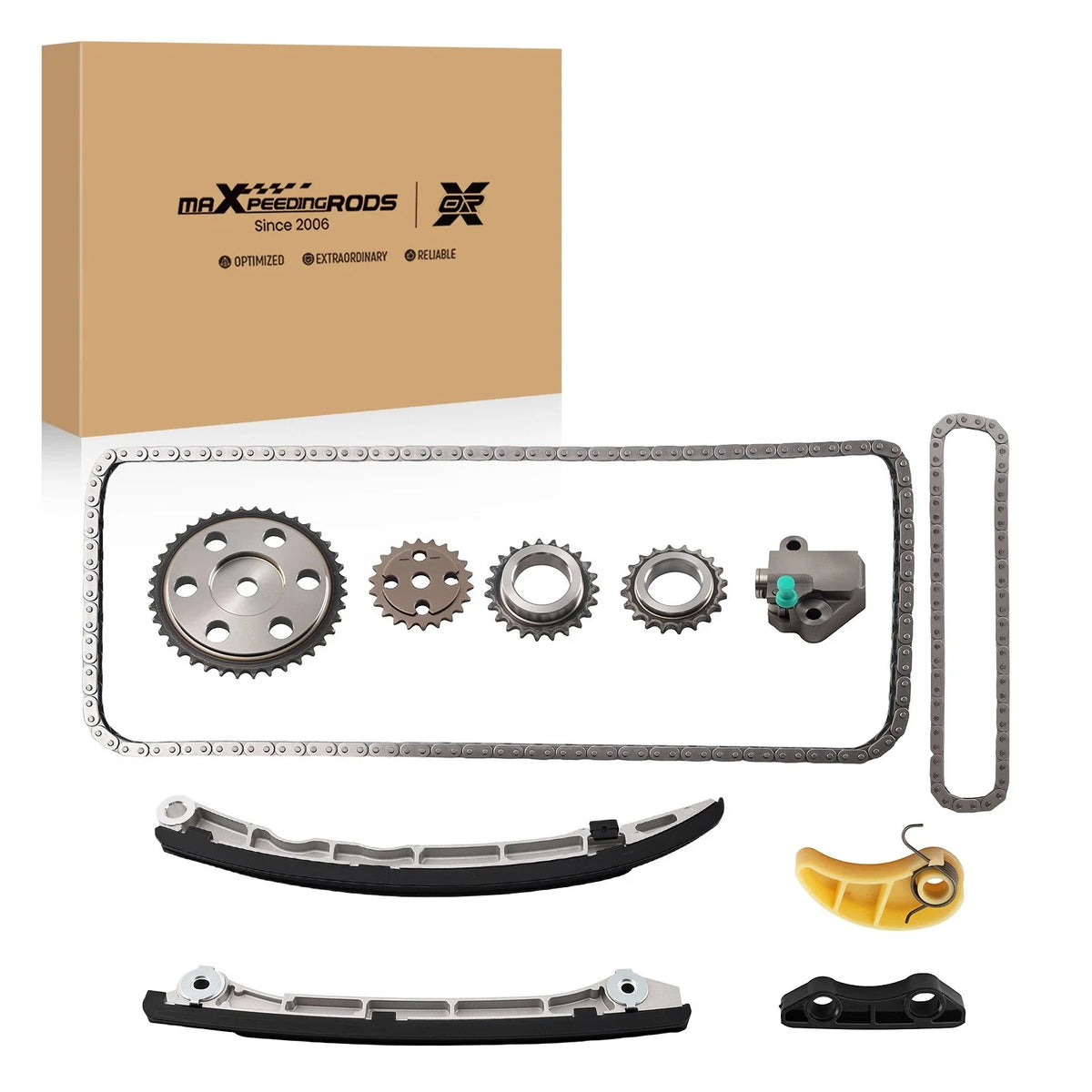 Timing Chain Kit for Mazda 3 2.3L (2007–2013) w/Oil Pump