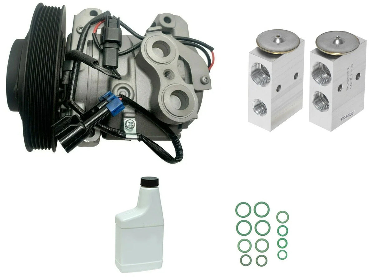 A/C Compressor Kit with 6 Groove Pulley for Acura 4900EX 4700 (2000–2006)
