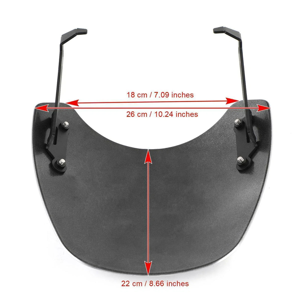 2019-2022 Scrambler 1200 Windshield in Silver T9