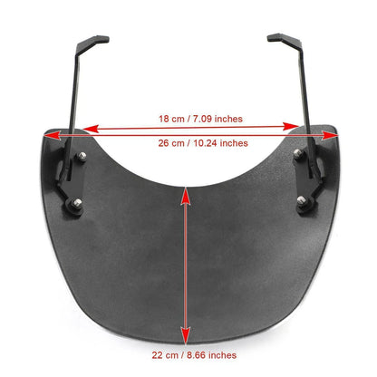 2019-2022 Scrambler 1200 Windshield in Silver T9