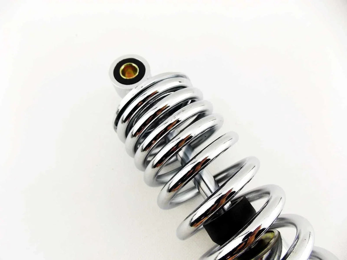 Chrome Rear Shock Absorbers 365mm for Kawasaki F8 250 Bison