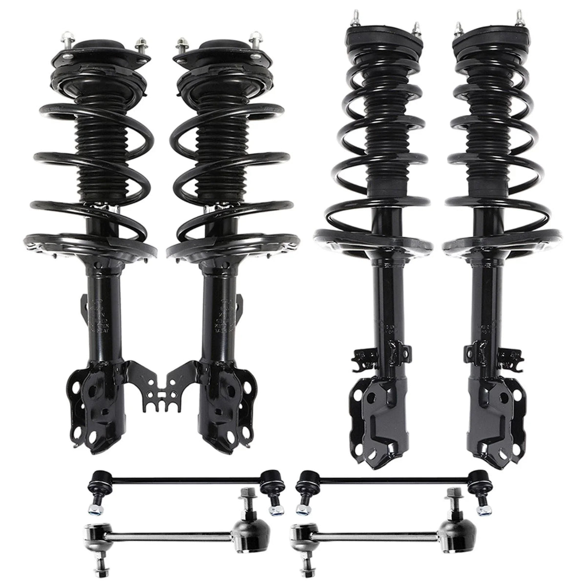 Front and Rear Struts Spring Suspension Kit for Toyota Camry 2012-2017