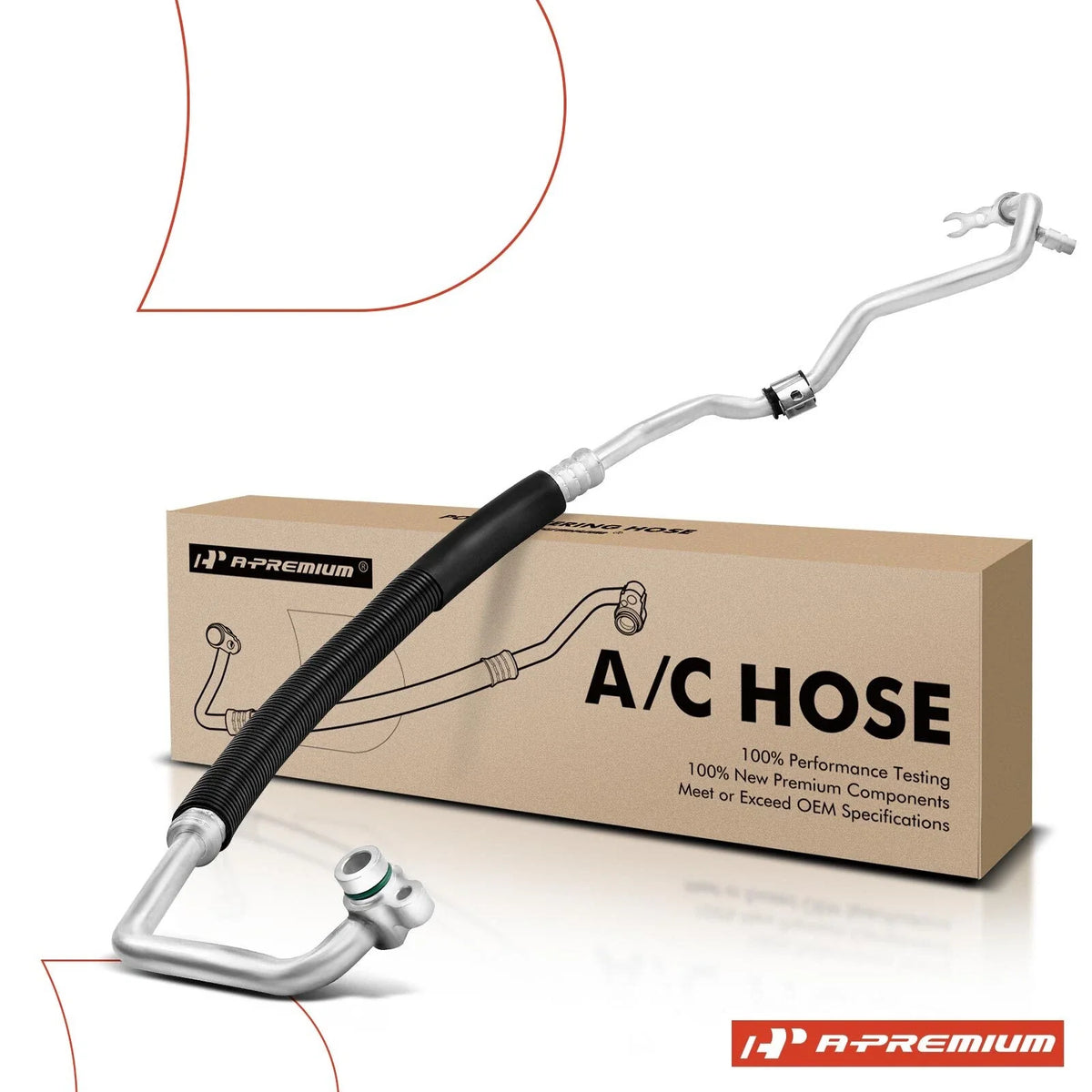 A/C Suction Line Hose Assembly for Subaru Impreza (2008–2014)