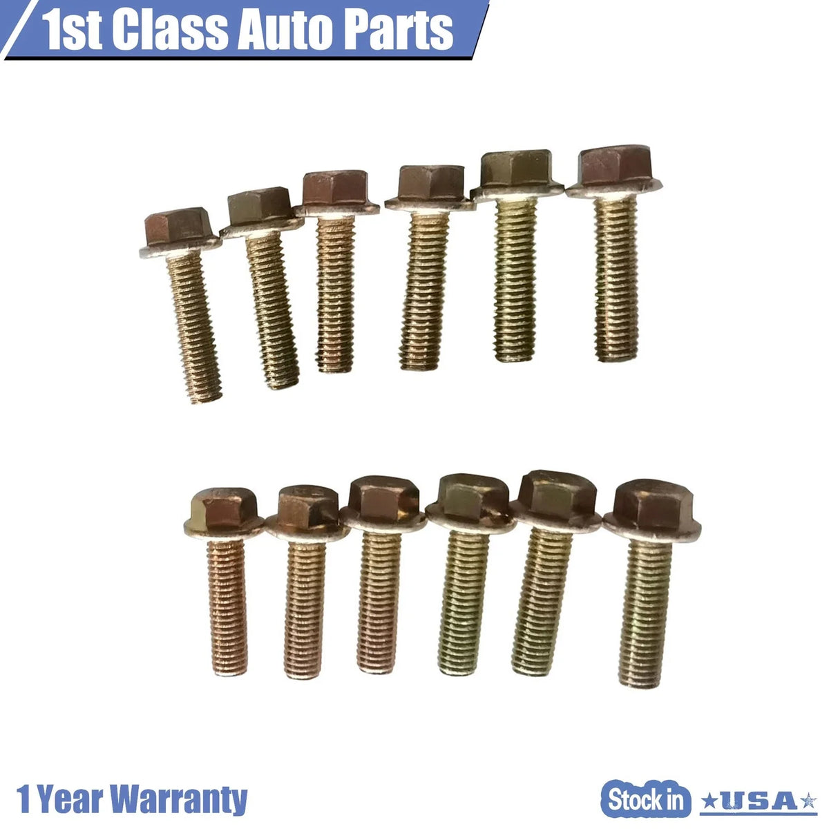 Exhaust Manifold Header Bolts Kit for Cadillac Escalade 2013