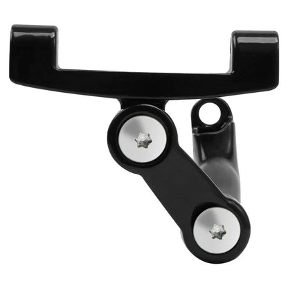 Footboard Mount Adjustable Chrome/Black for Harley Road King (1993–2025)