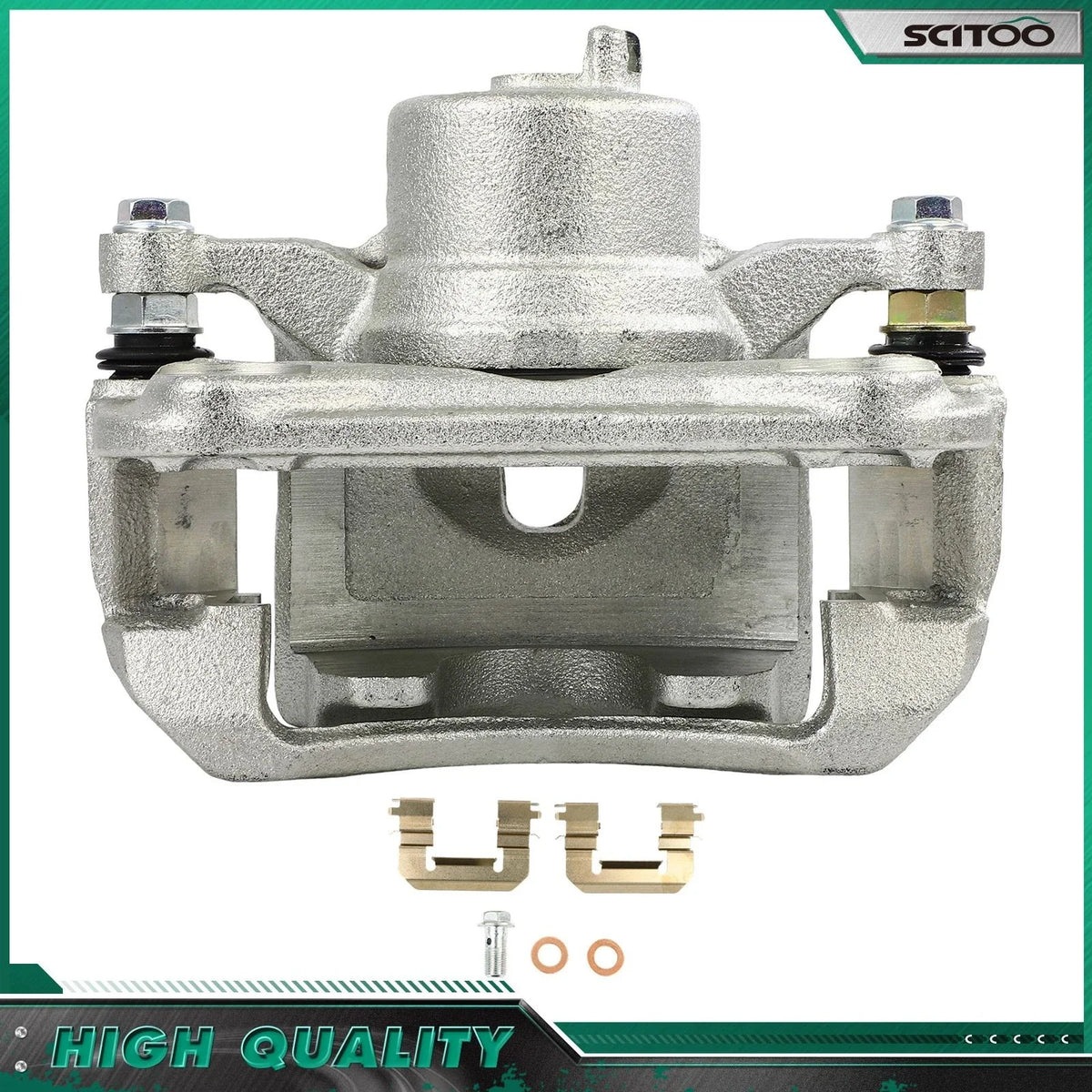 Front Left Brake Caliper w/ Bracket for Kia Forte5 (2014–2018)