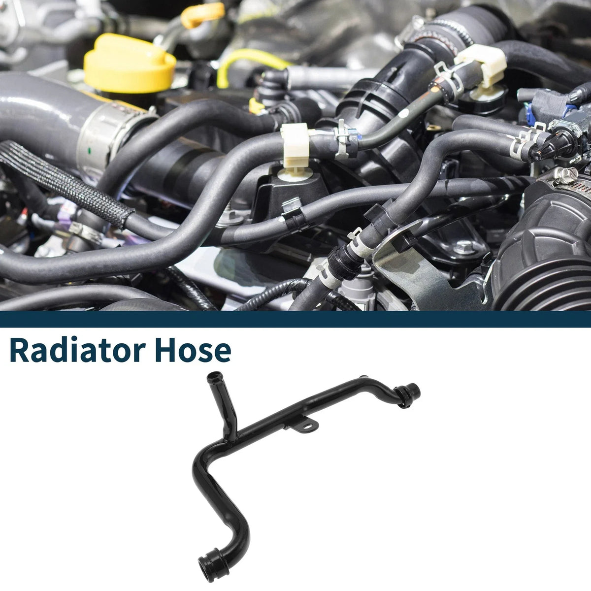 Radiator Hose for Volkswagen Passat (2001–2005) No. 06B121065AC