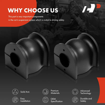 Sway Bar Bushings (Front) - 2X for Honda CR-V 2007-2014