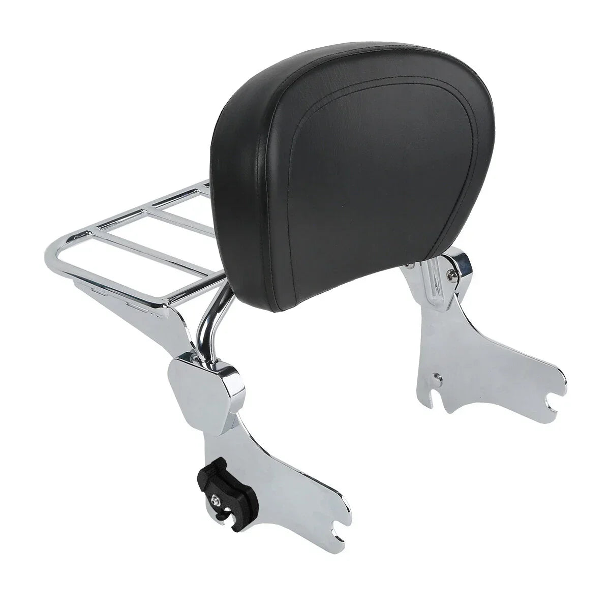 Luggage Rack Docking Kit Chrome Sissy Bar for Harley Touring 1997-2008