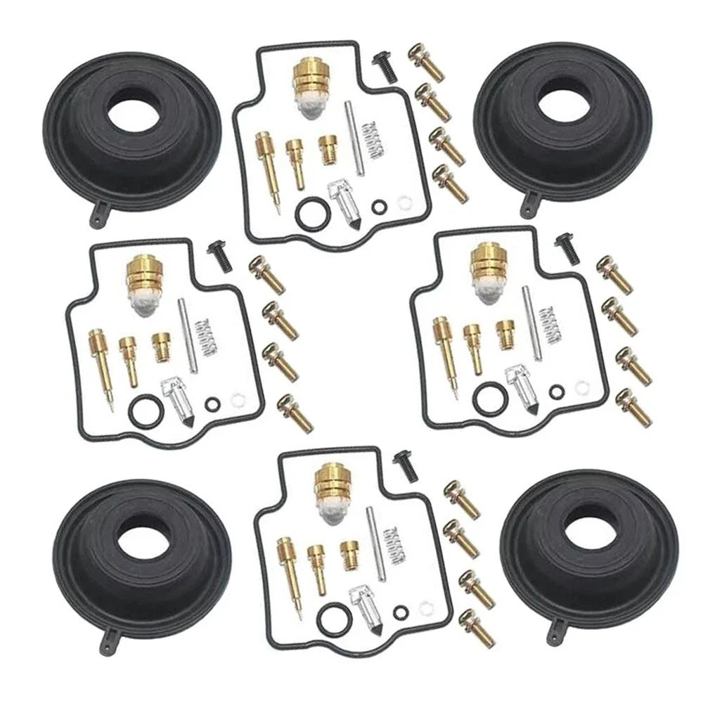 4X Carburetor Repair Rebuild Kit for Kawasaki ZX250 ZXR250R (1989–1991)