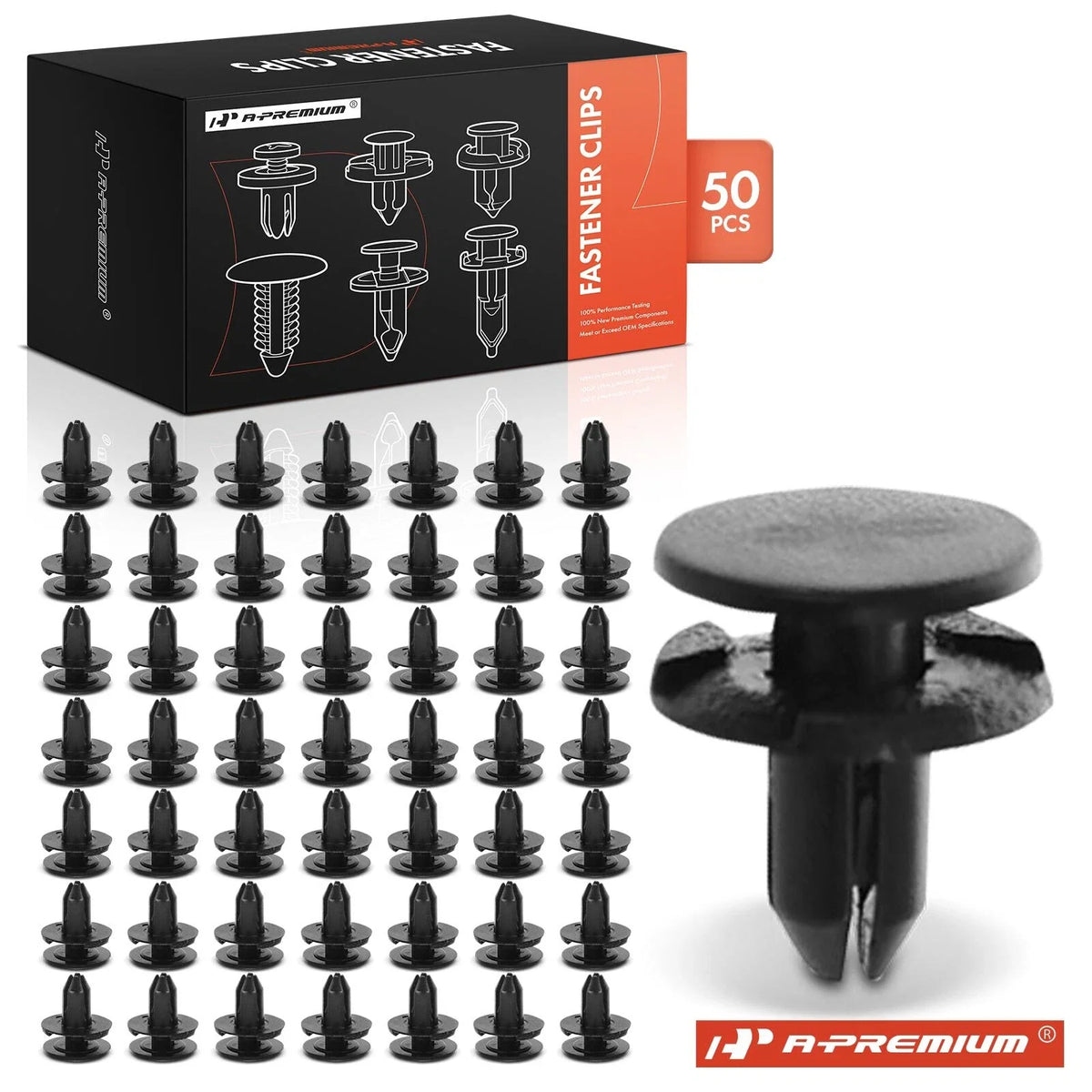 50x Cowl Vent & Outside Mirror Retainer Clips for Nissan