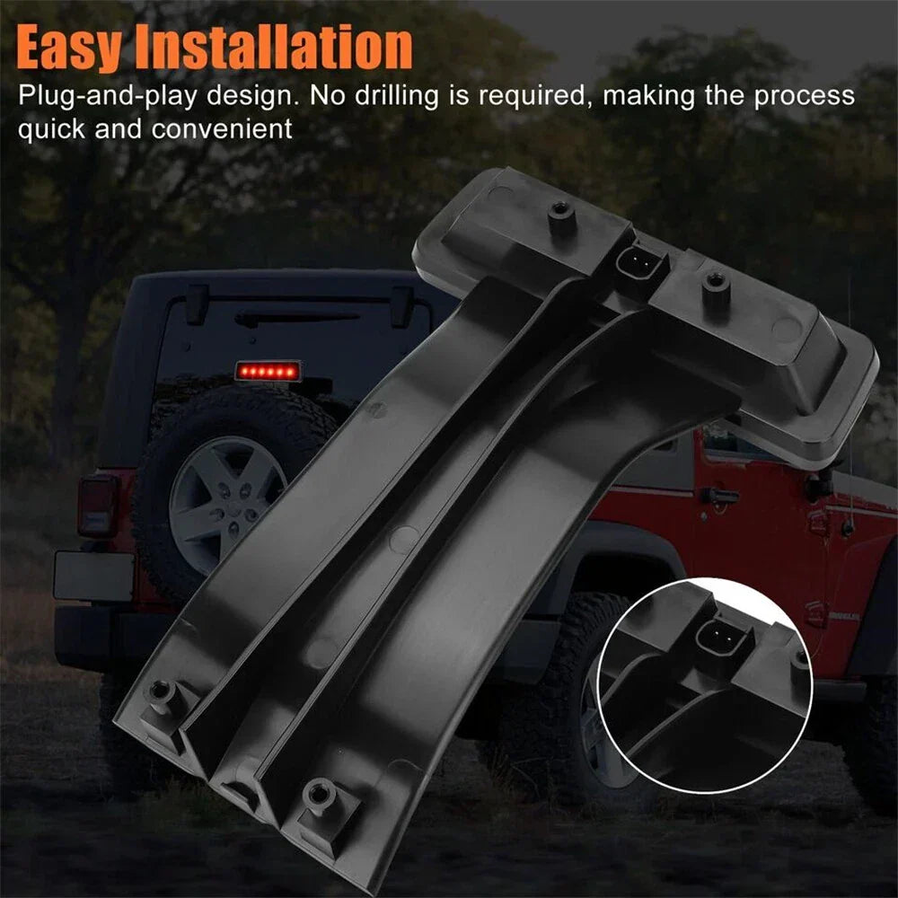 LED Third Brake Lamp for JK Jeep Wrangler 2x4 Door 2007-2018
