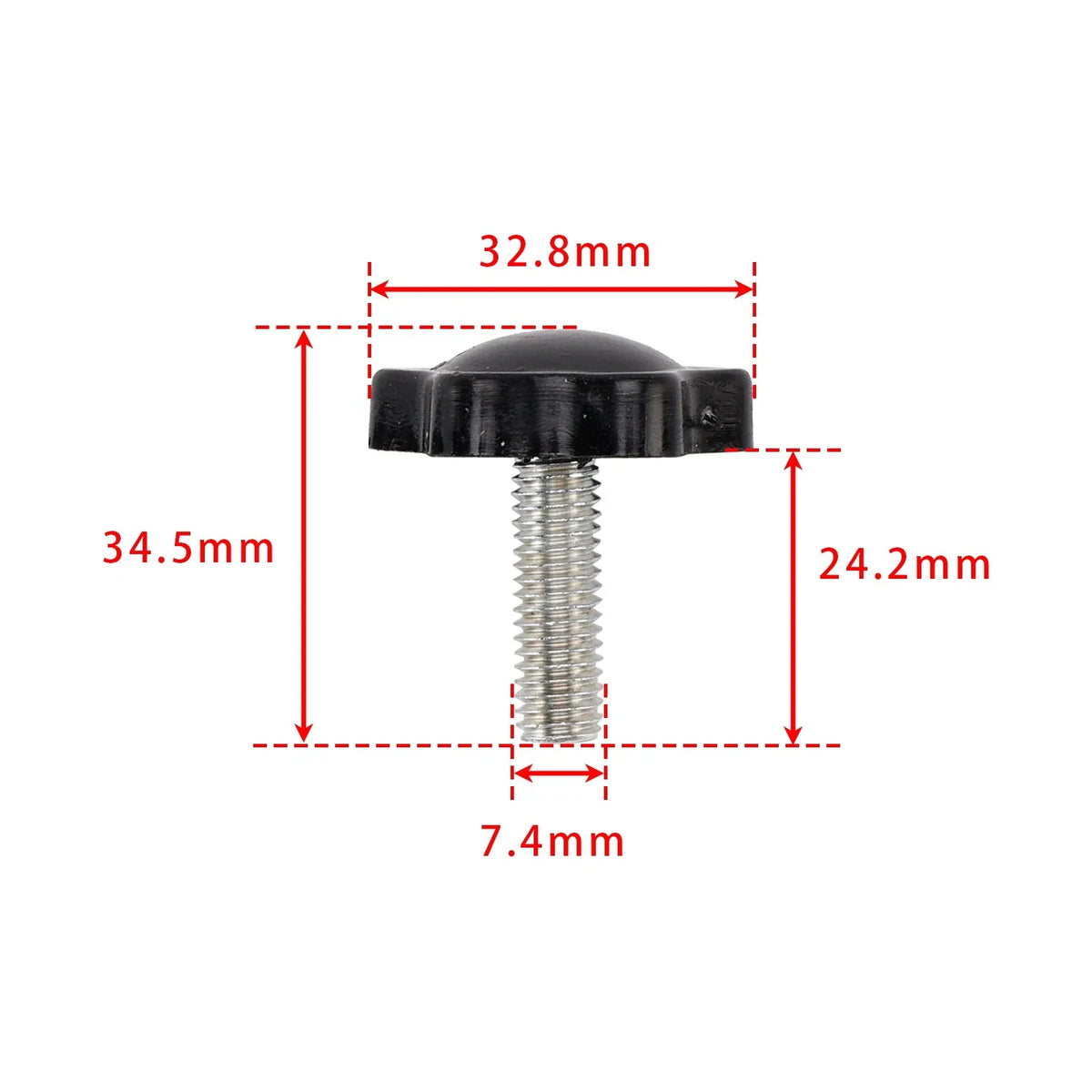 4X Saddle Bag Safety Bolts Theft Deterrent Locks Kit for Touring (1993–2018)