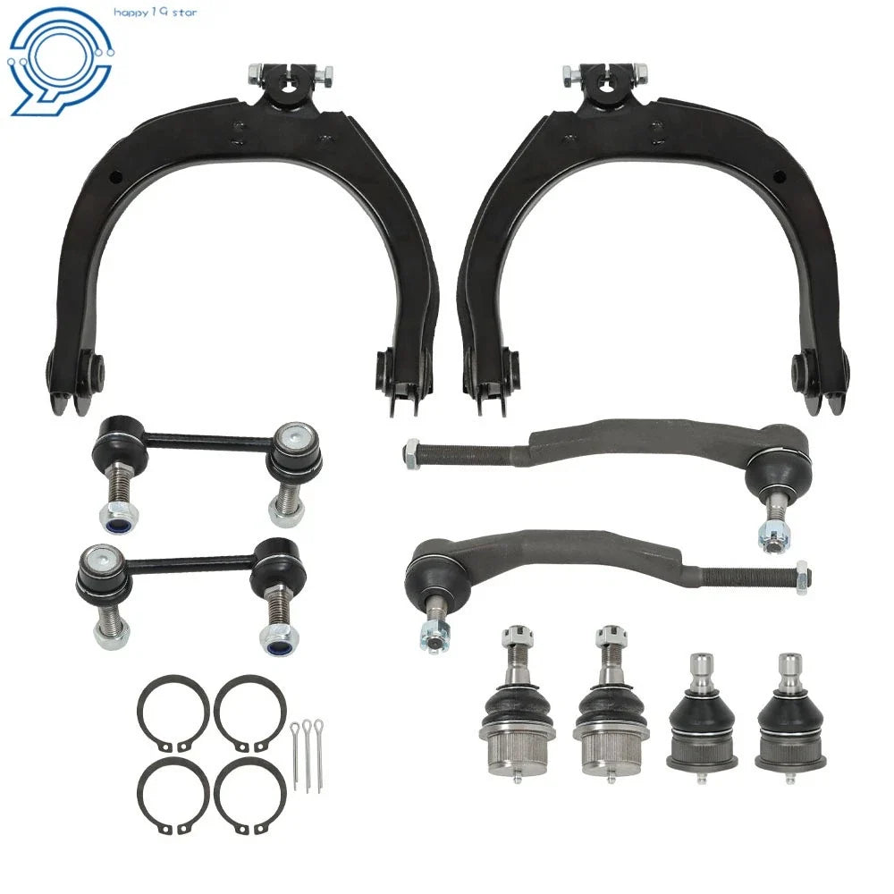 10pc Front Upper Control Arm Suspension Kit for GMC Envoy (2003–2009)