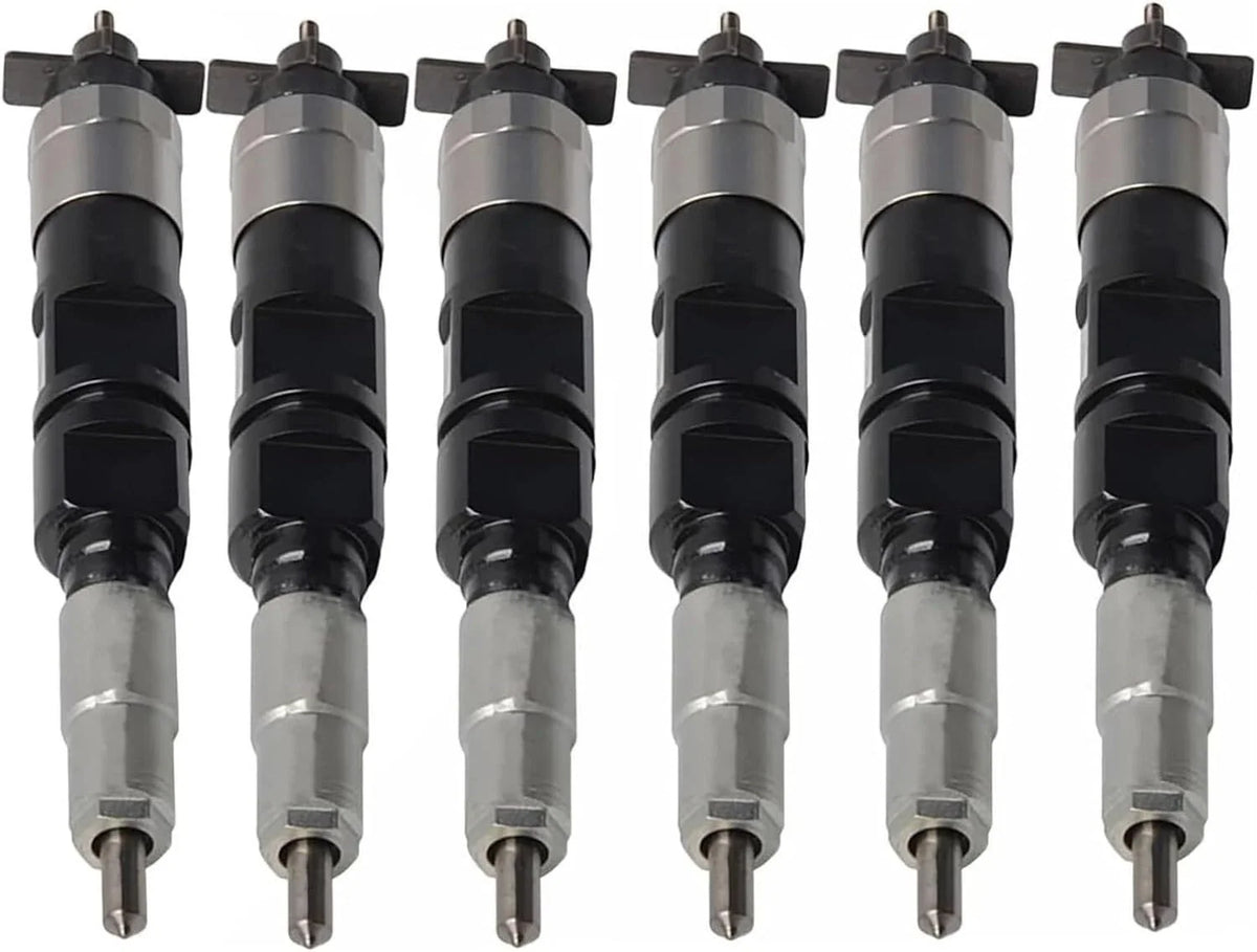 6X RE546781 Fuel Injector for John Deere 6068 E210LC E240LC 670G (4045T)