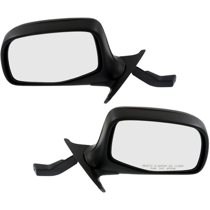 Manual Mirror Set of 2 for Ford F-150 Bronco (1992–1996) Chrome Folding