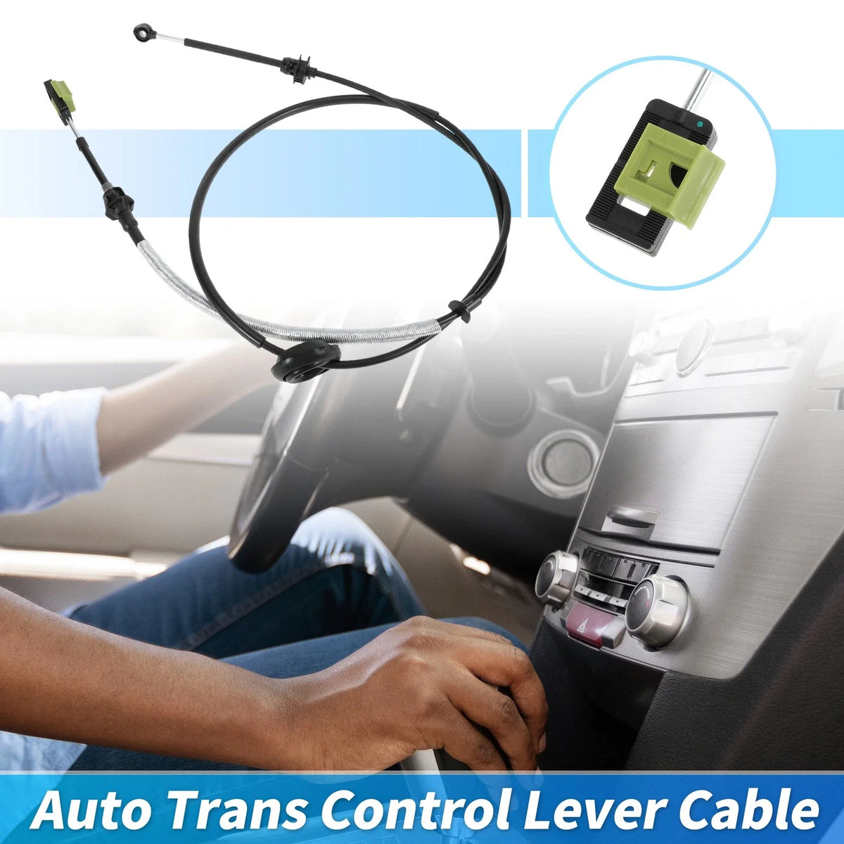 Auto Tran Gear Shifter Cable for Ford Econoline E150 E250 E350 (2000–2005)