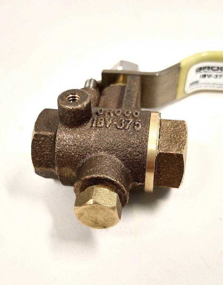 Bronze Ball Valve 3/8'' for Groco Mechanical Labs IBV-375