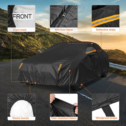 Car Cover for Cadillac CT5 CT4 - Full, Waterproof, Dust, Rain, Snow