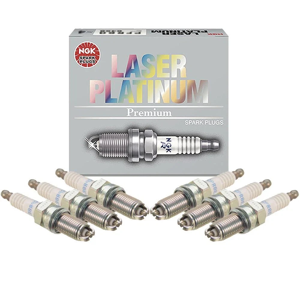 Set of 6 NGK Laser Platinum Spark Plugs for BMW E36 E46 E85 E86 M3 Z3 Z4 (1992–2006)