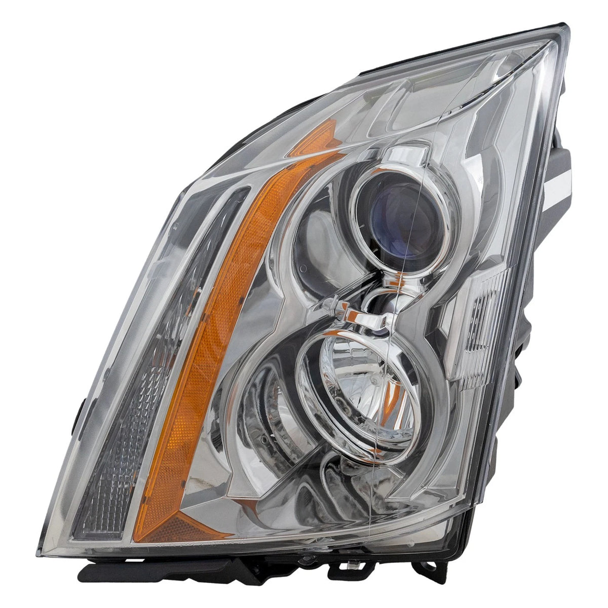 Driver Side Headlight for Cadillac CTS (2008–2015) Halogen with Bulb