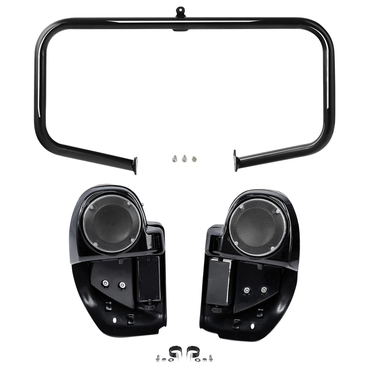 Speaker Pod & Lower Fairings Engine Guard for Harley Road Glide 2014-2024