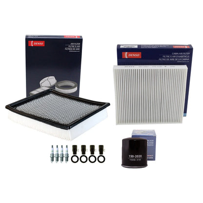 NGK 4 Spark Plugs & Denso Tune Up Kit for Dodge Journey 2.4L (2009-2019)